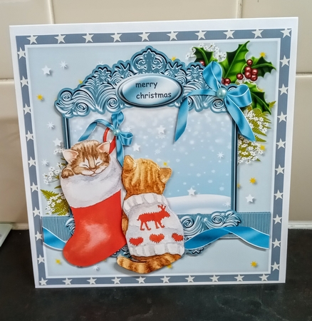 Christmas Kittens Mini Kit by Jackie Odonnell