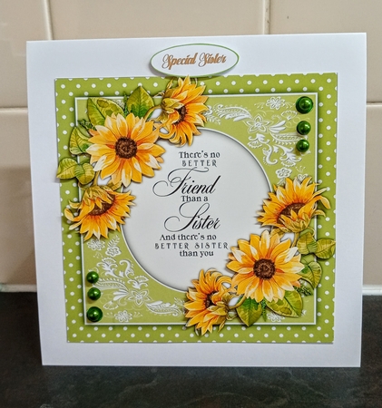 7x7 Mini Kit, To A Wonderful Sister by Jackie Odonnell