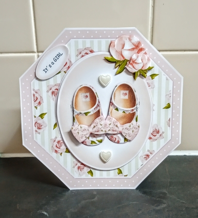 Octagon Baby Girl Shoes  Mini Kit by Jackie Odonnell