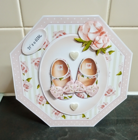 Octagon Baby Girl Shoes  Mini Kit by Jackie Odonnell