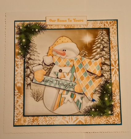 7x7 Quick Cards, Warm Thoughts  by Jackie Odonnell