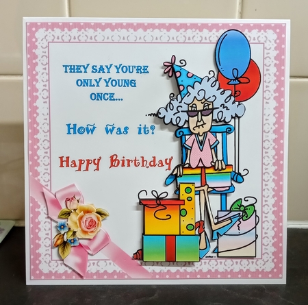 8x8 Stella only young once mini kit by Jackie Odonnell