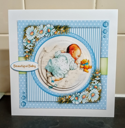 7x7 Quick Cards  Beautiful Baby  by Jackie Odonnell