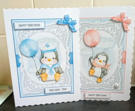 Baby Penguin Bumper Kit  by Jackie Odonnell