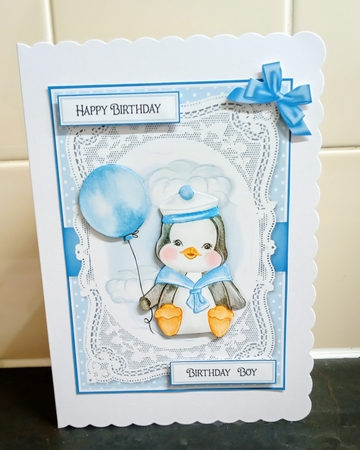Baby Penguin Bumper Kit  by Jackie Odonnell