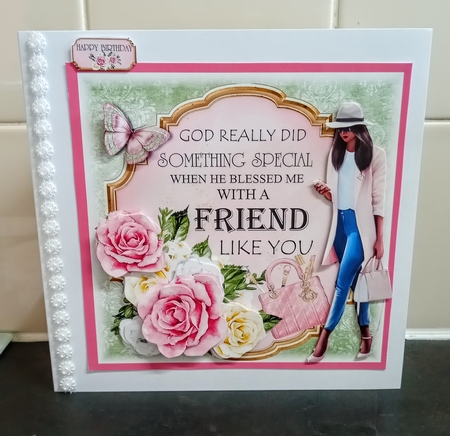Friend Like You No.1 (Black Hair) by Jackie Odonnell