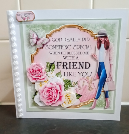 Friend Like You No.3 (Brown Hair) by Jackie Odonnell