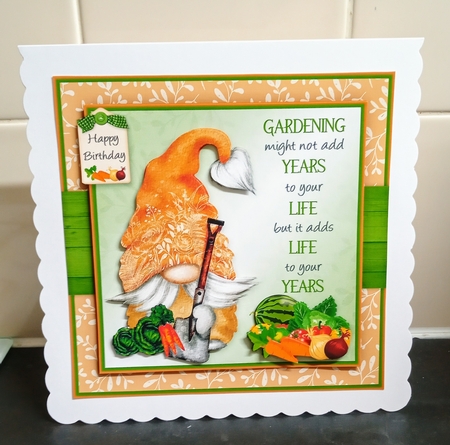 Male Gardening Gnome Mini Kit by Jackie Odonnell
