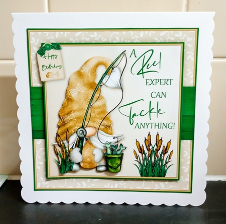 Fishing Gnome Mini Kit by Jackie Odonnell