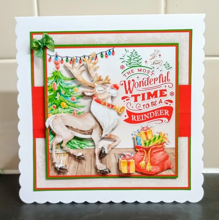 To Be A Reindeer Mini Kit by Jackie Odonnell