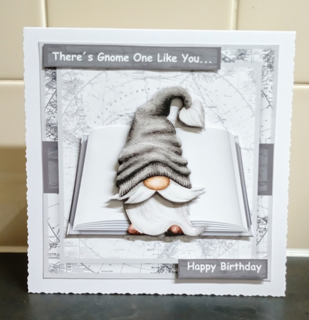 Male Card Gnome Mini Kit by Jackie Odonnell