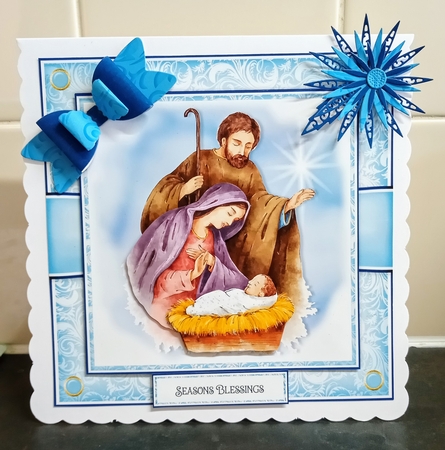 Nativity Scene Mini Kit 2 by Jackie Odonnell