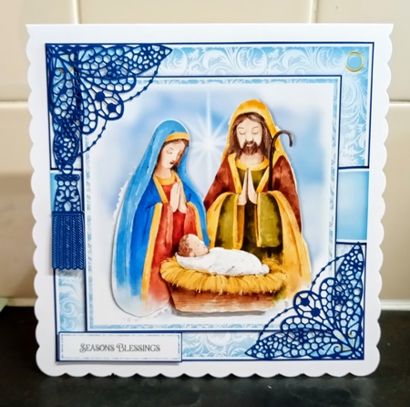 Nativity Scene Mini Kit 4 by Jackie Odonnell