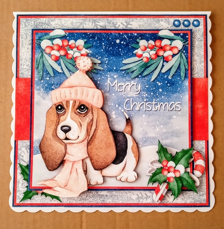 Puppy 1 Winter Walk Mini Kit by Jackie Odonnell