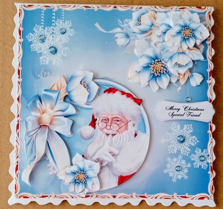 6 x 6 Have you been Naughty or Nice by Jackie Odonnell
