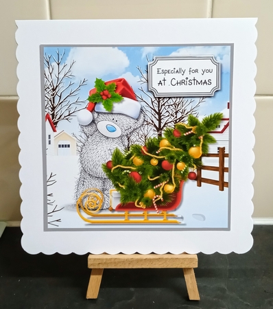 Tatty teddy Christmas by Jackie Odonnell