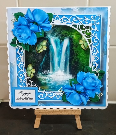 Woodland Waterfall 4 by Jackie Odonnell