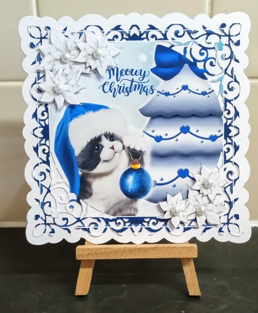 Meowy Christmas Bumper Kit #1 by Jackie Odonnell