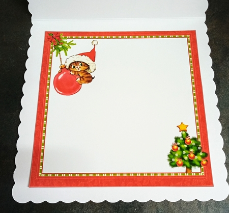 7x7 Kitten fun at Christmas  by Jackie Odonnell