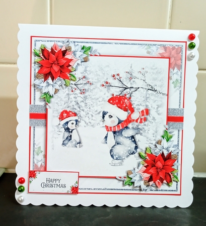Christmas Penguins Bumper Kit by Jackie Odonnell