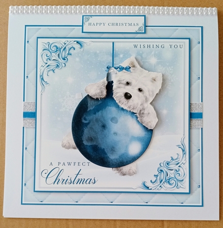 Westie Christmas Mini Kit 2 by Jackie Odonnell