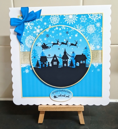 Silhouette Christmas Bumper Kit by Jackie Odonnell