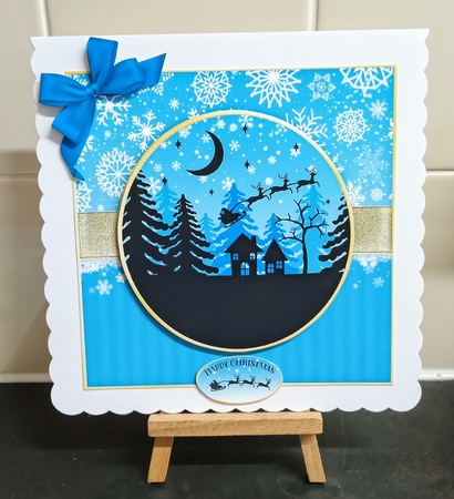 Silhouette Christmas Bumper Kit by Jackie Odonnell