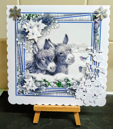 Little Donkey (Blue) Mini Kit #2 by Jackie Odonnell
