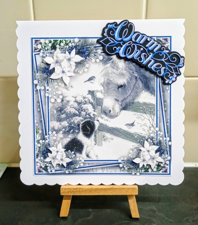 Little Donkey (Blue) Mini Kit #5 by Jackie Odonnell