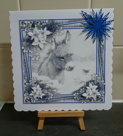 Little Donkey (Blue) Mini Kit #6 by Jackie Odonnell