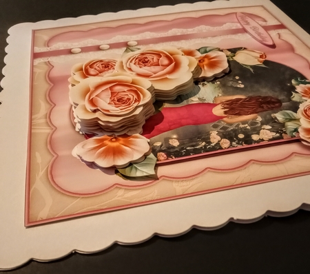 On the Terrace - Lace and Pearls Card Mini Kit by Jackie Odonnell