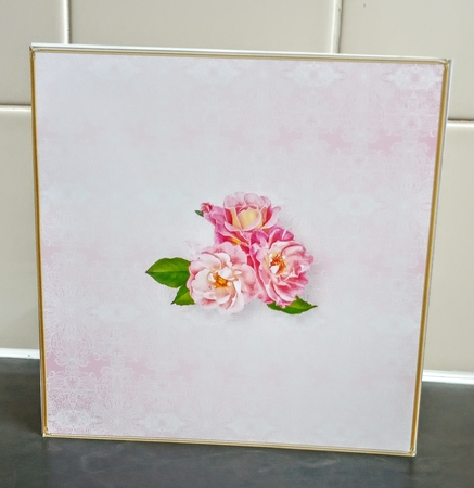 Flower and Butterfly Garden - Offset Heart Card Mini Kit by Jackie Odonnell