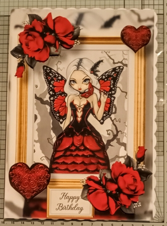 Valentine Masquerade - Jasmine Becket-Griffith by Jackie Odonnell