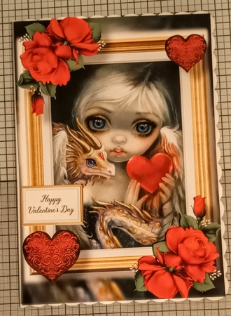 A Dragonling Valentine - Jasmine Becket-Griffith by Jackie Odonnell