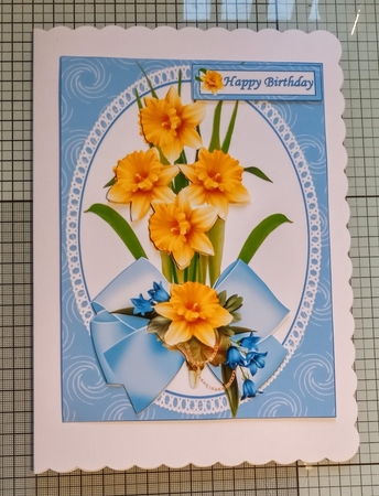 Spring daffodils mini kit by Jackie Odonnell