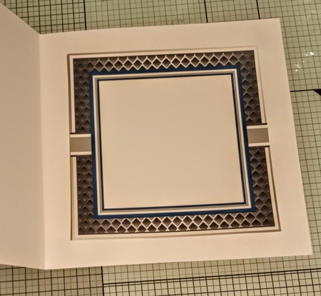 8x8 Quality of Miles 10 Blank Insert  by Jackie Odonnell