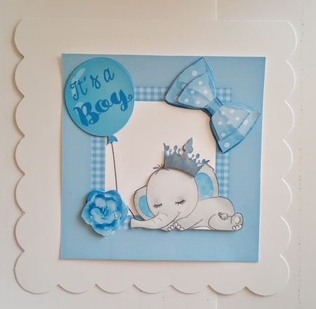 NEW BABY BOY BLUE by Jackie Odonnell