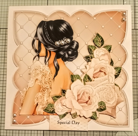 Gorgeous Bride Scallop Topper Mini Kit by Jackie Odonnell