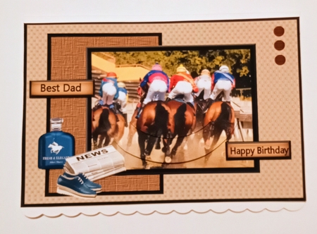 At the Horse Races  by Jackie Odonnell
