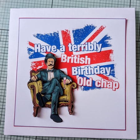 Happy Birthday Old Chap by Jackie Odonnell