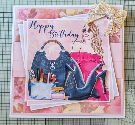 Denim Bag & Shoes Mini Kit by Jackie Odonnell