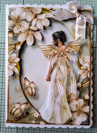 Spring Blossom Fairy - Cream by Jackie Odonnell