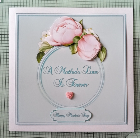 A Mothers Love - Card Front with Step-by-Step by Jackie Odonnell