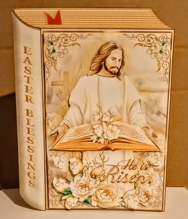 He Is Risen EASTER BOOK-3 by Jackie Odonnell