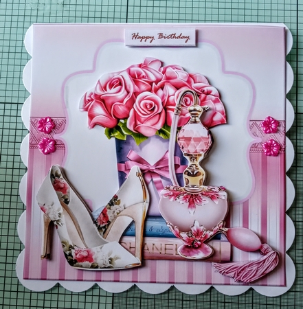 Birthday Roses Mini Kit by Jackie Odonnell