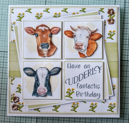 Udderly Fantastic Birthday Mini Kit by Jackie Odonnell