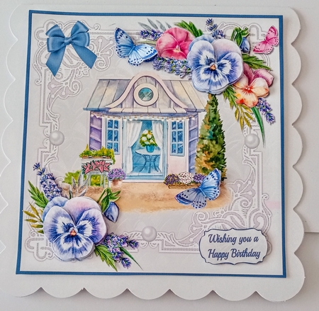 Pansy Celebration by Jackie Odonnell