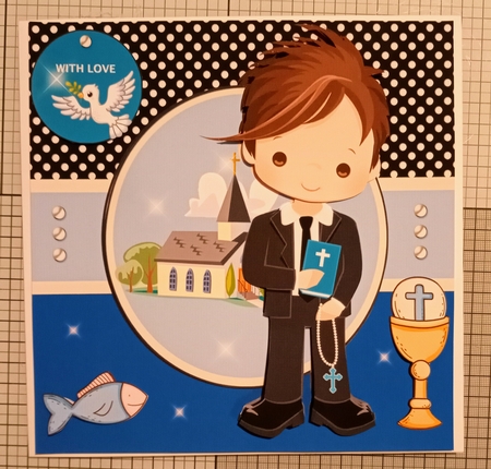 Boys Communion or Confirmation by Jackie Odonnell