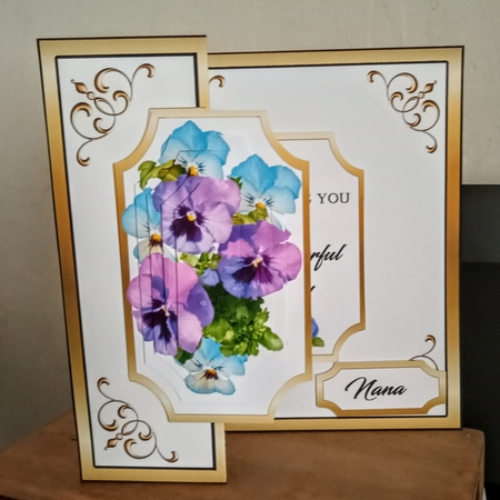 FB Bunch of pansies by Jackie Odonnell