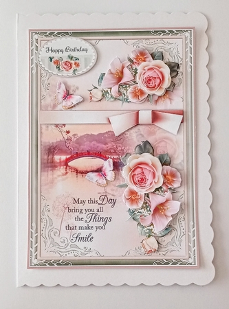 Pretty Floral 04 Mini Page Kit by Jackie Odonnell